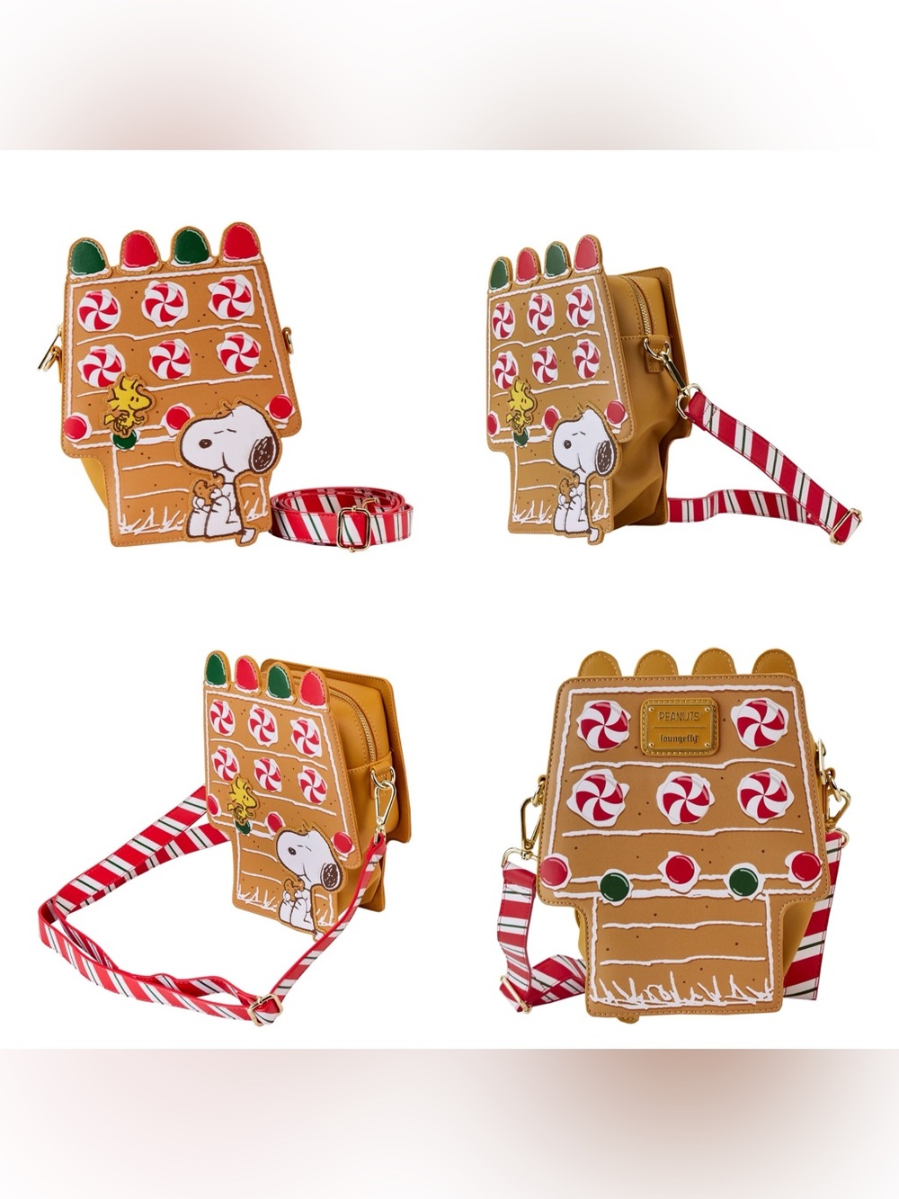 ♥️PRICE FIRM♥️NWOT Loungefly Peanuts Snoopy
Gingerbread House
Figural
Crossbody